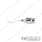 Corydon hydro expression cannula, 25-gauge, curved