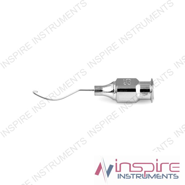 Corydon hydro expression cannula, 25-gauge, curved